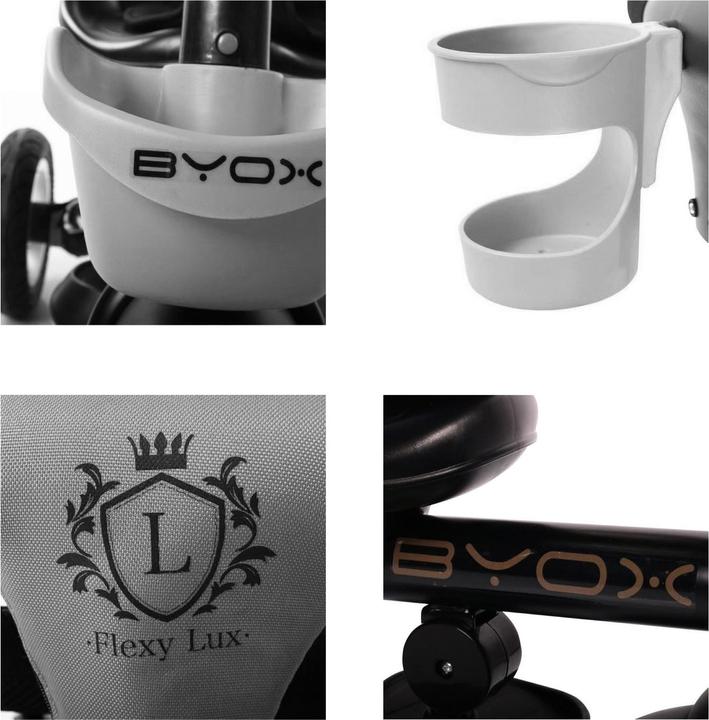 Actual product image Byox Tricycle Flexy Lux 3 in 1 tricycle