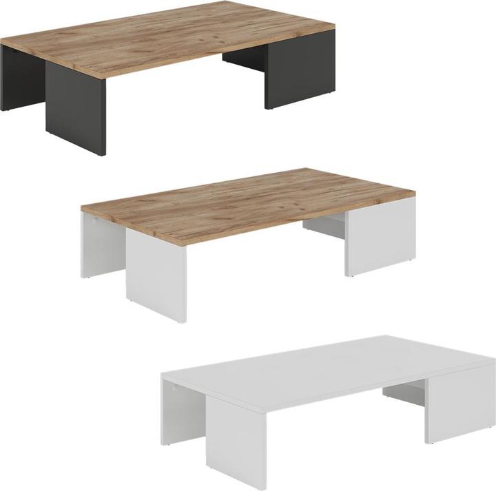 Produktbild Vichy Couchtisch Hardi, Weiss, 90 x 21.4 cm