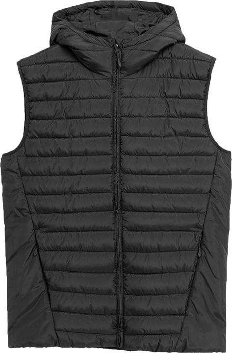 Actual product image 4F Men's waistcoat M063 jet black 4FAW23TVESM063 20S (M)