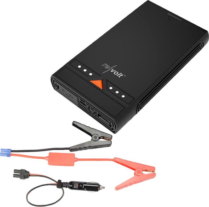 Revolt 3in1-Kfz-Starthilfe (6 A, 15300 mAh)