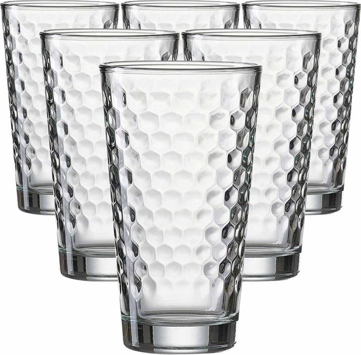 Produktbild Ritzenhoff & Breker Longdrinkglas Favo klar 6ST 400ml (0.40 l, 6 x)