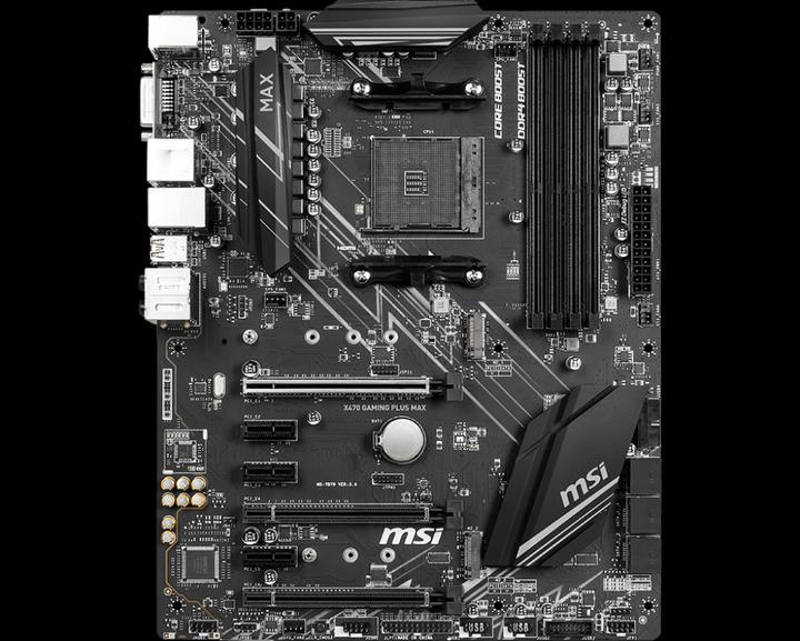 Image du produit MSI X470 Gaming Plus Max (AM4, AMD X470, ATX)