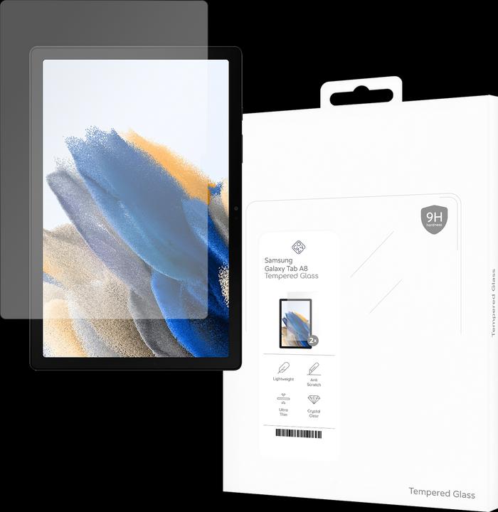 Produktbild Cazy Schutzglass Kompatibel mit Samsung Galaxy Tab A8 Displayschutz Tempered Glass - 2 Stück (2 Stück, Galaxy Tab A8)