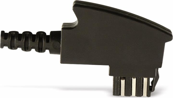 Actual product image S-Conn TAE plug kit F unmounted black