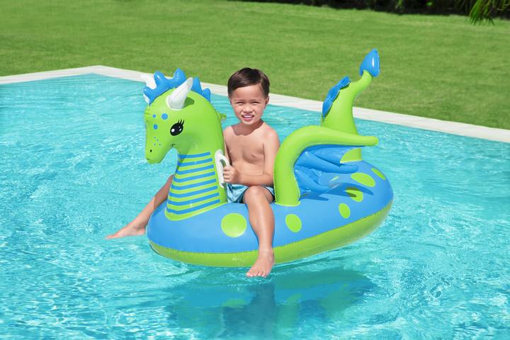 Actual product image Bestway Inflatable Figure Fantasy Dragon Ride-On