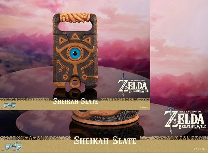 Actual product image First 4 Figures The Legend of Zelda: Breath of the Wild statuette 1/1 Sheikah Slate 24 cm