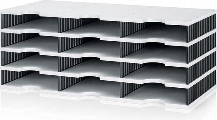 Actual product image Styro Styrodoc trio standard unit 12 compartments (C4)