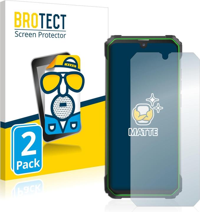 Image du produit BROTECT Film de protection antireflet Protection d'écran mat (2 pièce(s), Blackview BL8800 Pro 5G)