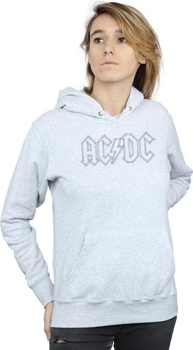 Immagine prodotto AC/DC Felpa con cappuccio nera con logo Outline (XL)