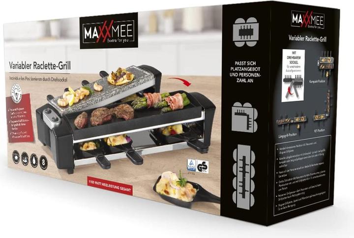Image du produit Maxxmee Racletteofen für 8 Personen