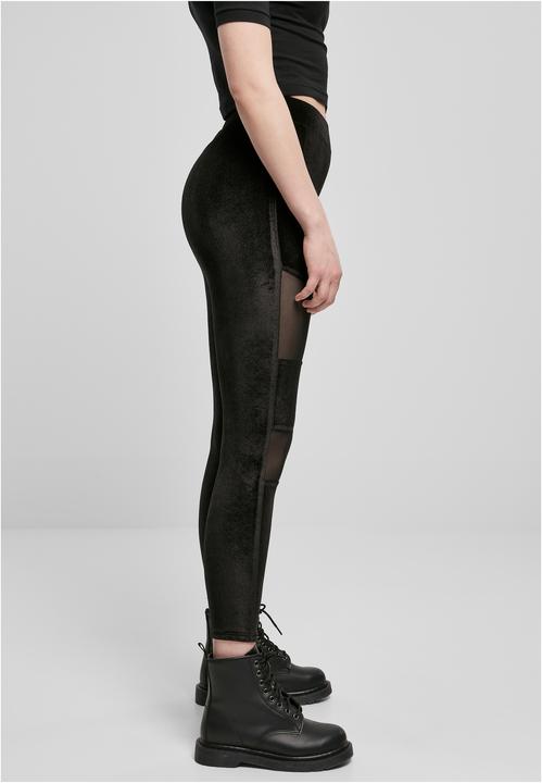 Image du produit Urban Classics Leggings en maille technique velours pour femmes (4XL)