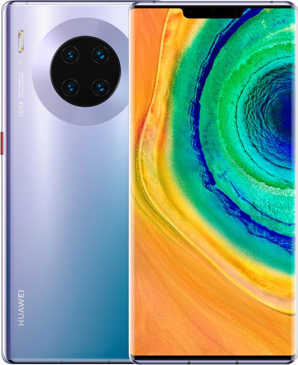 Huawei Mate 30 Pro (256 Go, Silver, 6.53", Double SIM, 40 Mpx, 4G)