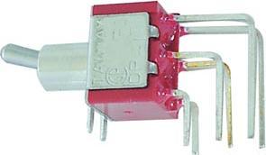 Image du produit Velleman 90° Vertical Toggle Switch Dpdt On-On