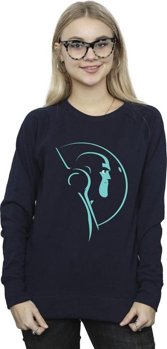 Actual product image Disney Womens/Ladies Lightyear Space Helmet Stare Sweatshirt (L)