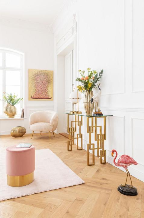 Produktbild Designlife Bild Touched Flower Boat Gold Pink 100x80cm (80 x 100 cm)