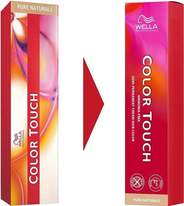 Actual product image Wella Color Touch Pure Naturals (9/01 light blonde nature-ash)