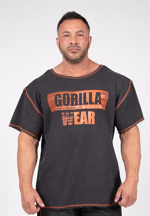Immagine prodotto Gorilla Wear Wallace Workout Top Grau/Orange (L)