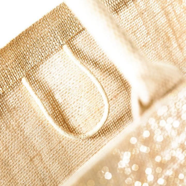 Immagine prodotto Westford Mill Borsa in iuta con brillantini metallici (21 l)