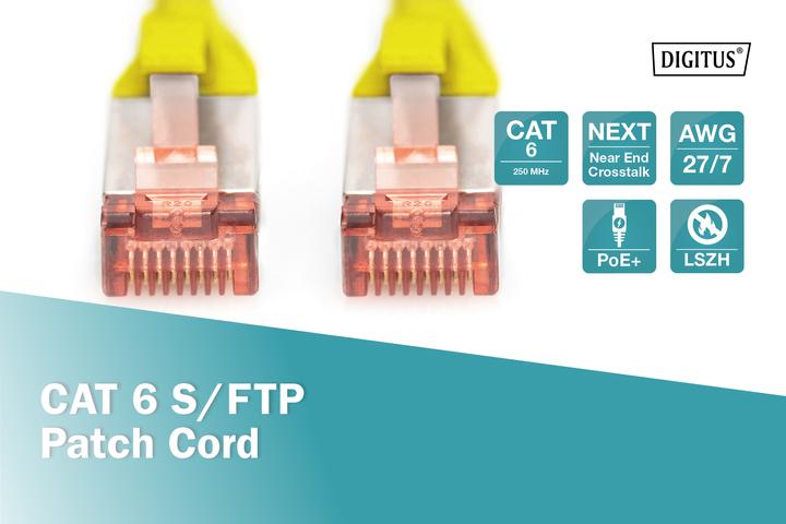 Produktbild Digitus Netzwerkkabel (S/FTP, CAT6, 3 m)