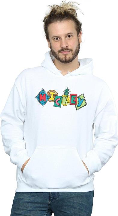 Immagine prodotto Disney Mickey Mouse Fruit Blocks Felpa con Cappuccio Uomo (L)