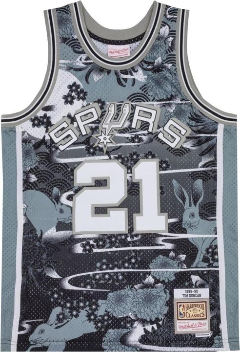 Image du produit Mitchell & Ness Swingman Mesh Jersey San Antonio Spurs ASIAN Tim Duncan (XXL)
