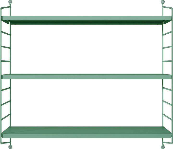 Actual product image En.Casa Modular wall shelf Strängnäs set of 2 pastel green