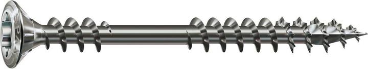 Actual product image Spax Facade screw 4.5 x 70 mm 100 pcs. Stainless steel A2 ( 25470004507022 ) Fixing thread Mini lens (100 Screws per piece)