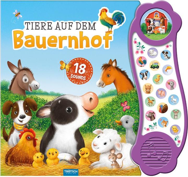 Actual product image Soundbuch Tiere auf dem Bauernhof (German)