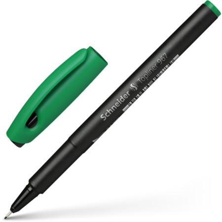Actual product image Schneider Fineliner Topliner 967 (Green, 1 x)