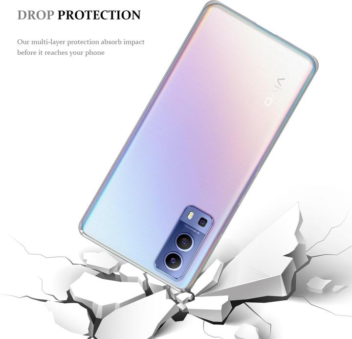 Image du produit Cadorabo TPU Ultra Slim AIR Coque (Vivo Y72 5G, Vivo Y52s 5G)