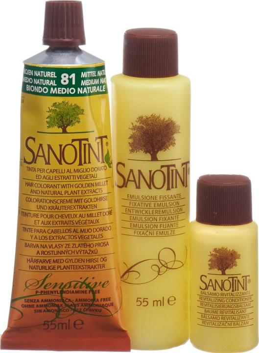 Immagine prodotto Sanotint Sensitive Light Haarfarbe 81 mittel naturblond (81)