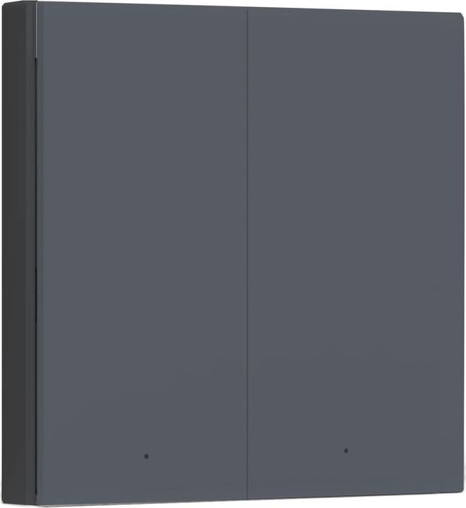 Produktbild Aqara Smart Wall Switch H1 Grau No Neutral, Double Rocker (Zigbee)