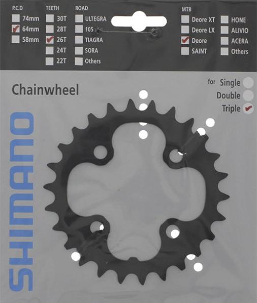 Immagine prodotto Shimano Ingranaggio Deore FC-T6010 26Z (26)