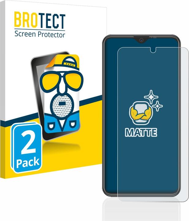 Produktbild BROTECT Entspiegelungs-Schutzfolie Displayschutz Matt (2 Stück, Beafon M6s Premium)