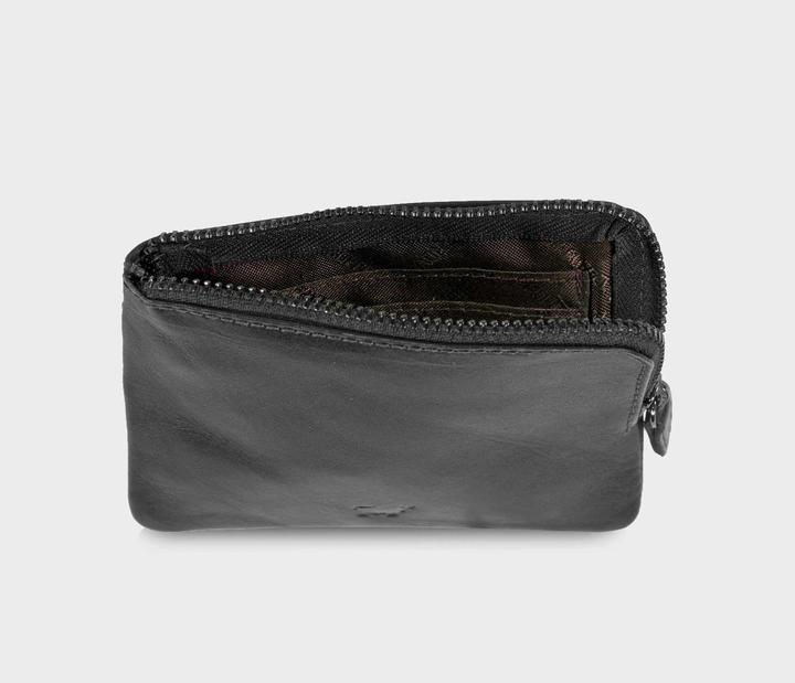 Actual product image Braun Büffel Arezzo leather key case 11 cm