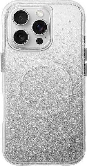Immagine prodotto Uniq etui Coehl Lumino iPhone 16 Pro 6.3" ricarica magnetica srebrny/argento scintillante (Apple iPhone 16 Pro)