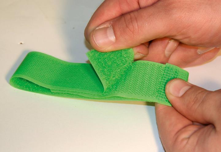 Actual product image Marking tapes for cows, with Velcro fastener, colour yellow, pack of 10