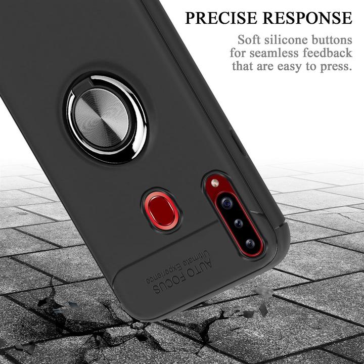 Actual product image Cadorabo TPU Auto Focus Cover (Samsung Galaxy A20s)