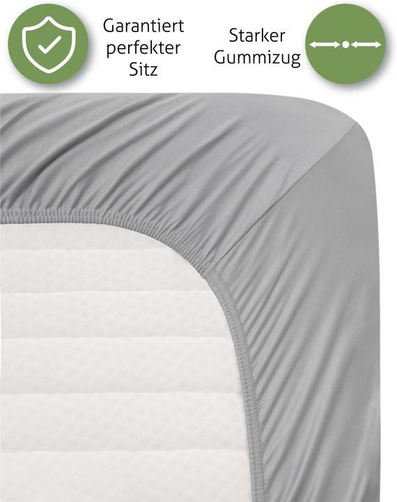 Actual product image Aspero Bamboo fitted sheet Macau (140 x 200 x 30 cm)