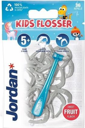 Jordan Kids Flosser Dental floss for children 5+ 1pack-36pcs