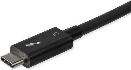Produktbild StarTech com Thunderbolt 3 auf Thunderbolt 3 Kabel mit 0.8 m - USB-C kompatibel - 40Gbps, Männlich (0.80 m, USB 3.2)
