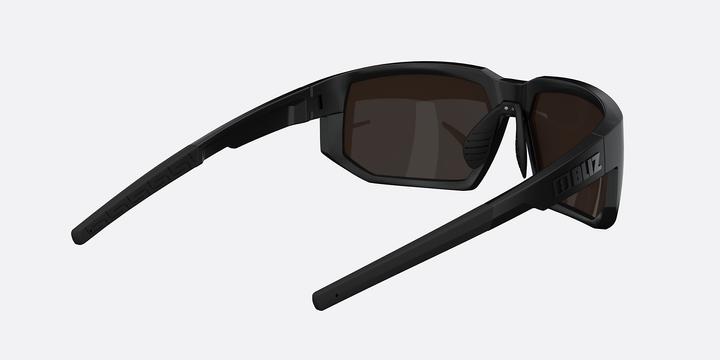 Produktbild Bliz Arrow - Matt Black - Brown w Blue Multi - Cat 3 VLT 11% (Matt Black, Brown w Blue multi)