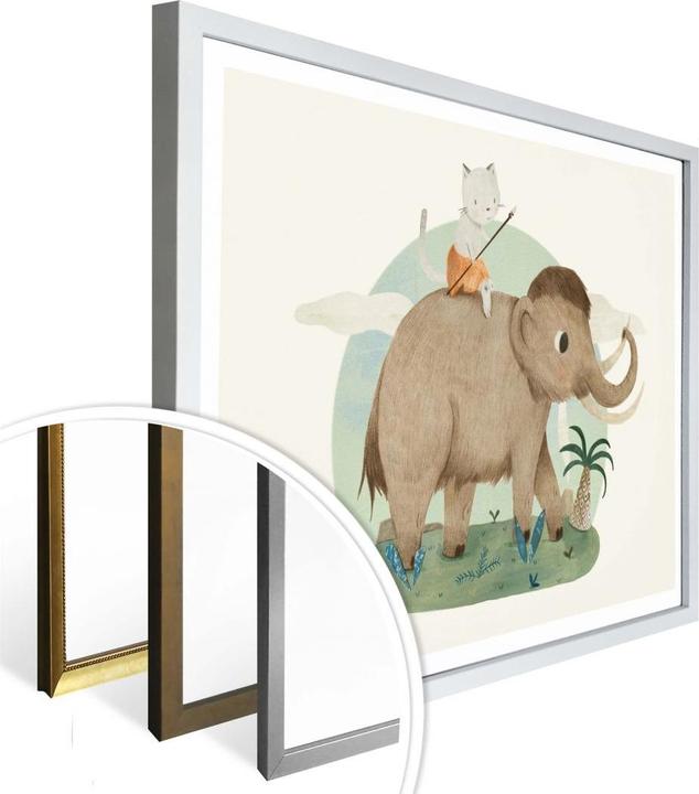 Actual product image Trenddeko In the Stone Age (100 x 80 cm)