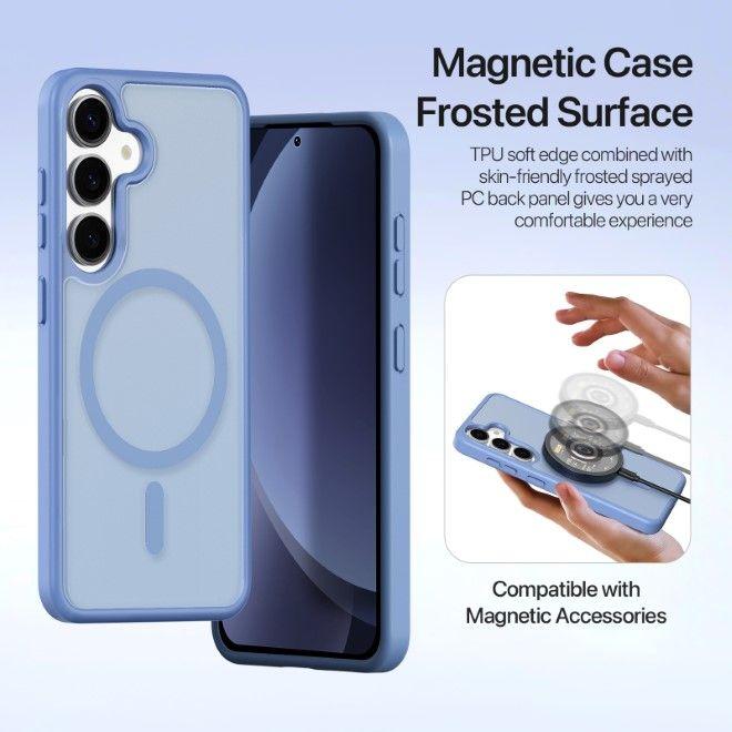 Produktbild Dux Ducis Lawa Series MagSafe Kunstleder Bookcover Hülle (Samsung Galaxy S25+)