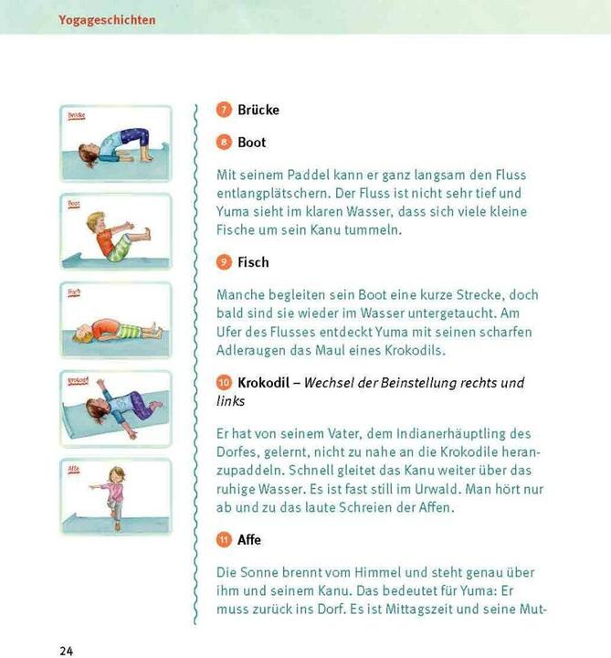 Produktbild 12 Kinderyoga-Mitmachgeschichten (Deutsch, Gertrud Fassl, Gabriele Pohl, 2022)
