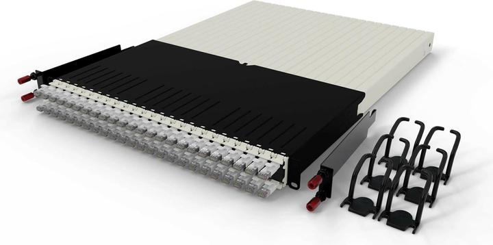 Produktbild PATCHBOX one / 30RU / Cat 6A, STP, 1.8 m, Weiss (STP, CAT6a, 1.80 m)