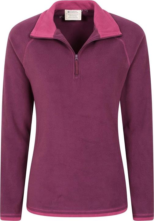 Immagine prodotto Mountain Warehouse Montana Felpa in Pile Mezza Cerniera Donna (46 D)