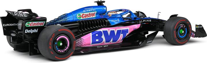 Actual product image Solido 1:18 Alpine A523 Dutch GP 2023