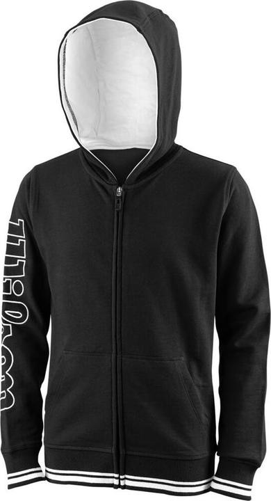 Wilson Team II FZ Hoodie JR schwarz