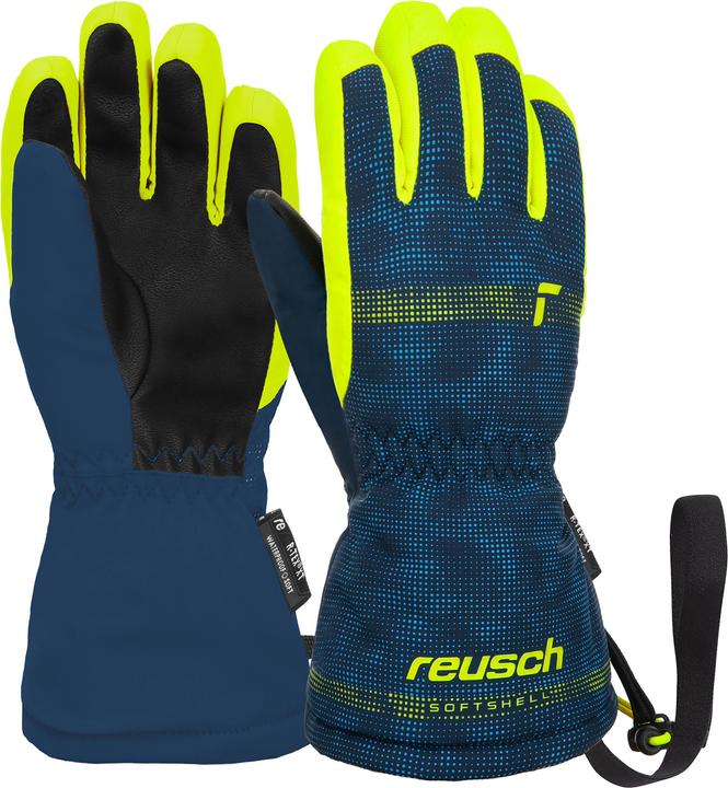 Robe bleu, Jaune de sécurité
